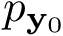 $p_{\mathbf{y}_0}$