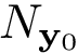 $N_{\mathbf{y}_0}$